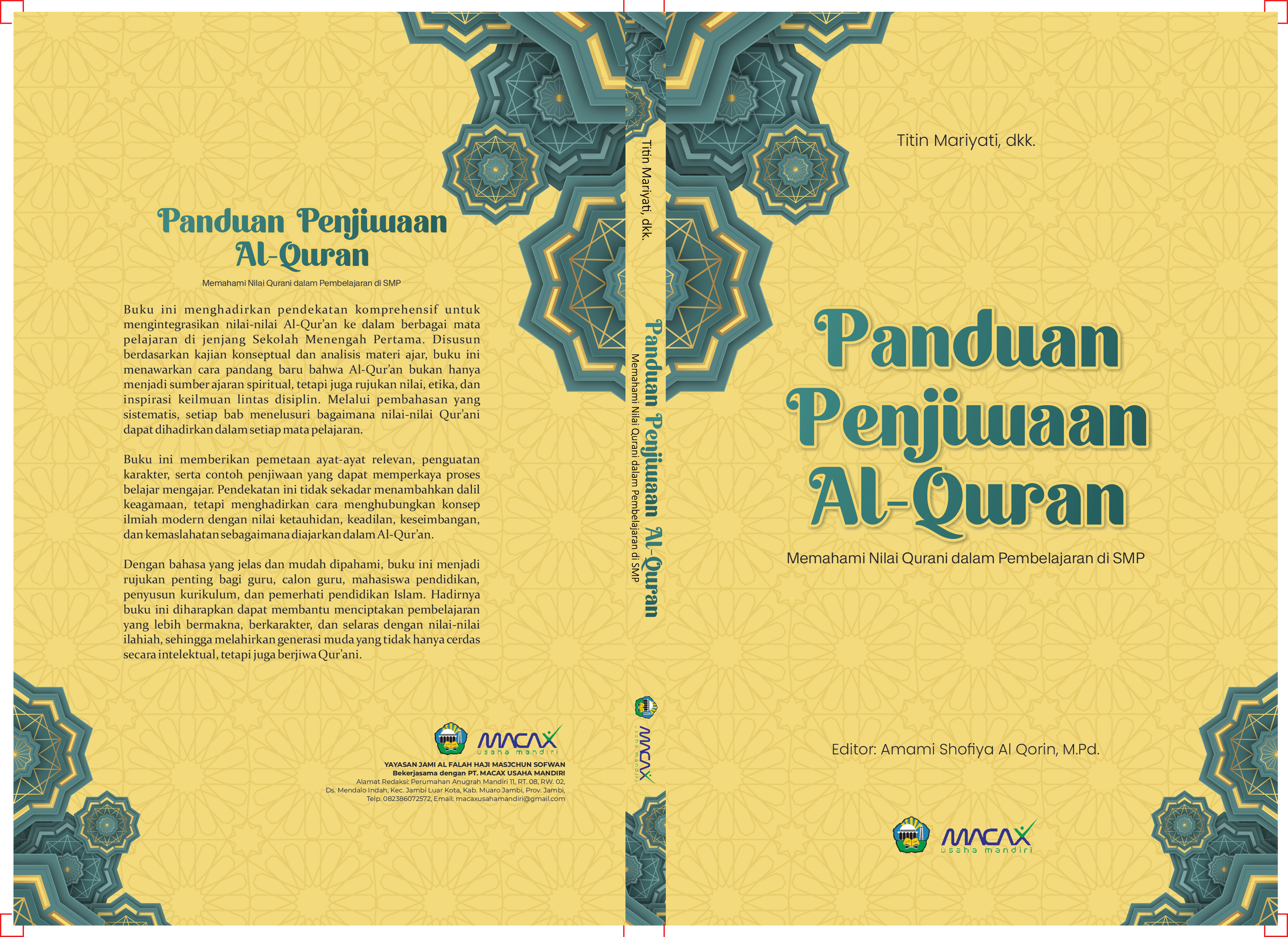 Panduan Penjiwaan Al-Quran Memahami Nilai Qurani dalam Pembelajaran di SMP